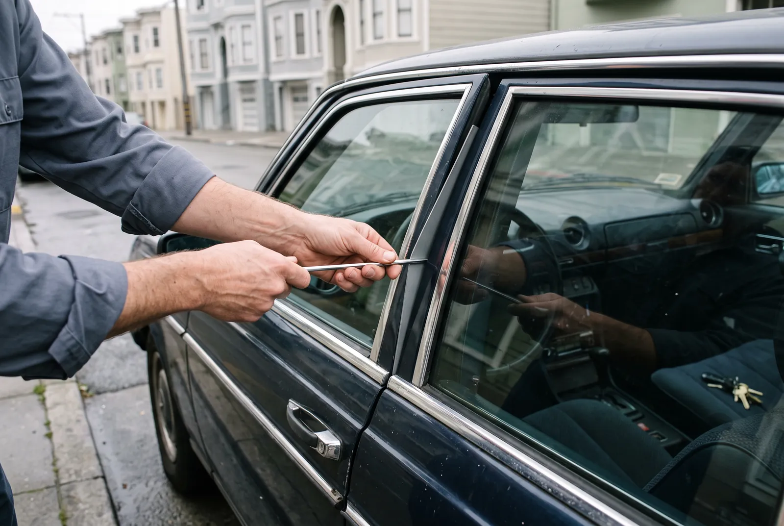 Car Lockout in San Francisco by Bay Gate